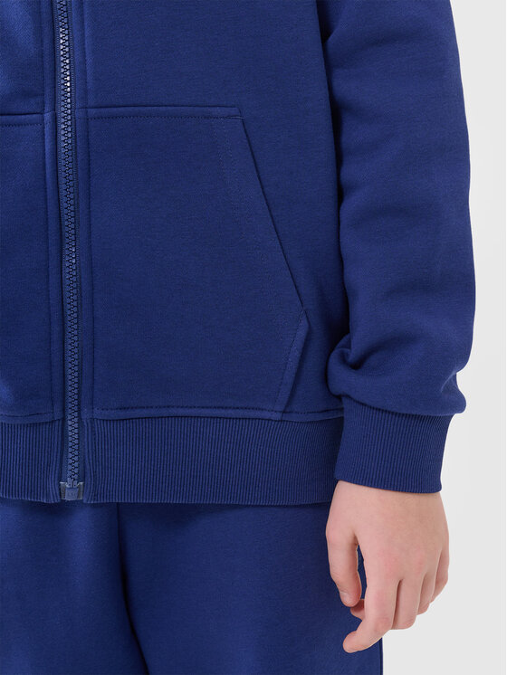 4F 4F Bluza BASIC+ Niebieski Oversize