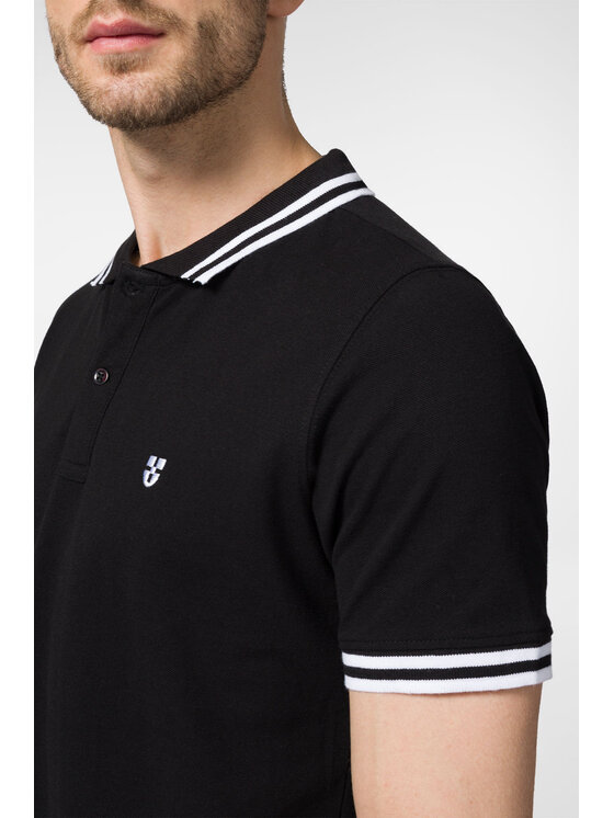Próchnik Próchnik Polo PM 2 PO073123000005 Czarny Slim Fit