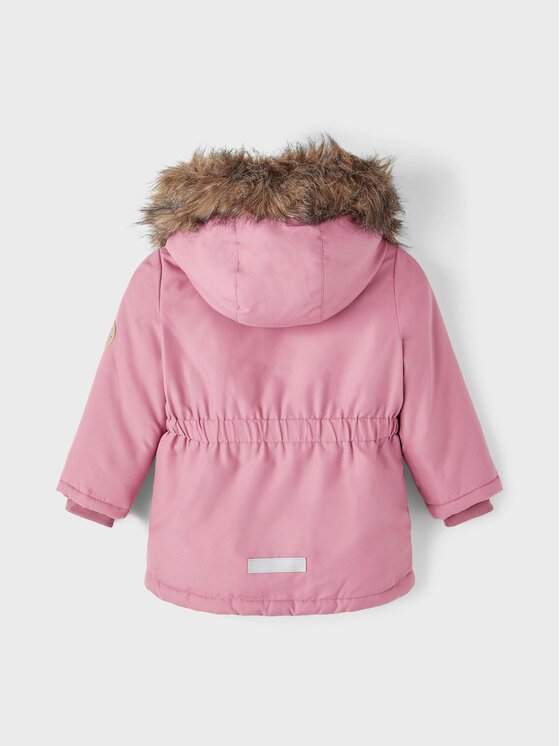 NAME IT NAME IT Зимно яке 13216492 Розов Regular Fit