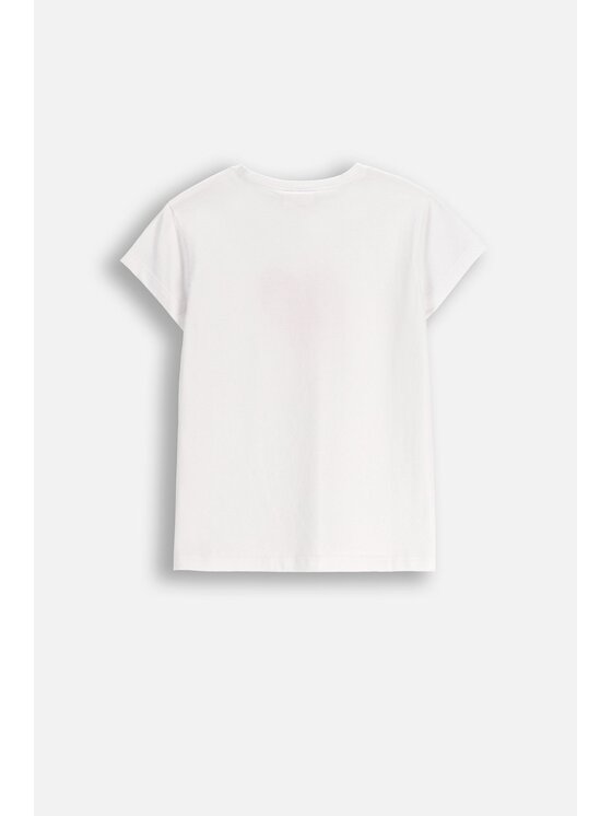 Coccodrillo Coccodrillo T-Shirt WC6143211VGA-001 Biały Regular Fit
