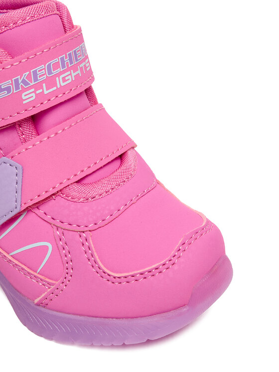 Skechers Skechers Cizme de zăpadă Illumi-Brights 319310N PKMT Roz