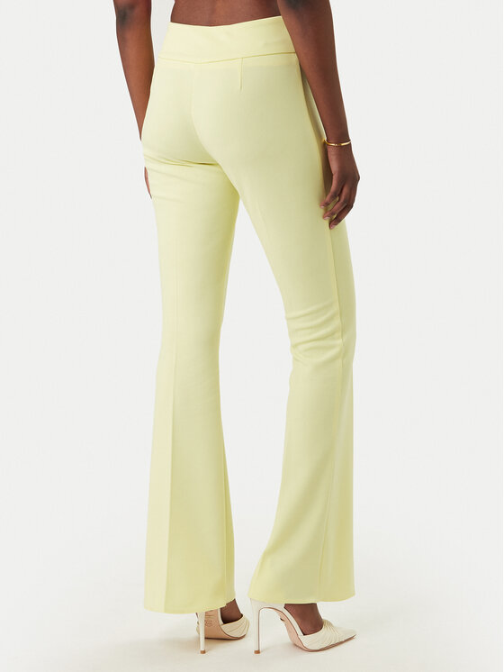 Rinascimento Rinascimento Stoffhose CFC0127875003 Gelb Straight Fit