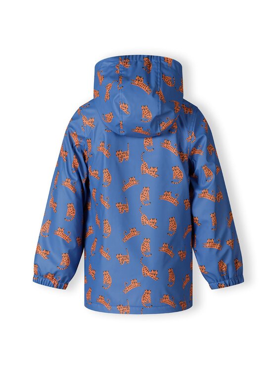 minoti minoti Kurtka przeciwdeszczowa C5504 Niebieski Regular Fit