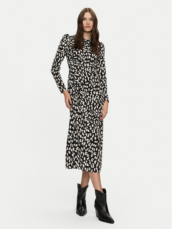Brave Soul Brave Soul Hétköznapi ruha LDRW-272LAUREL Fekete Regular Fit