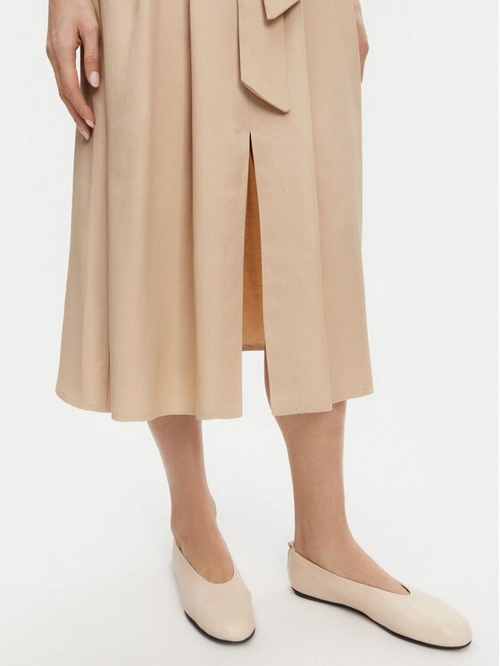 KAOS KAOS Gonna 84384 Beige Regular Fit