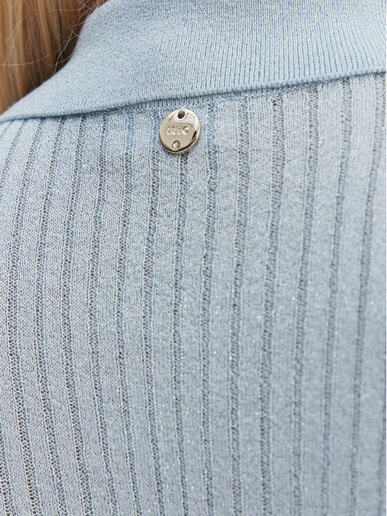 Liu Jo Liu Jo Polo särk WA6285 MS46J Sinine Slim Fit