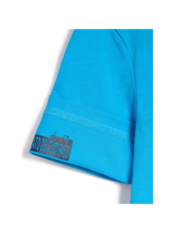 Diadora Diadora T-Shirt T-SHIRT SS MANIFESTO Niebieski Basic Fit