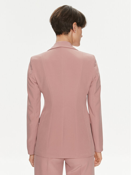 Maryley Maryley Giacca da abito 24EB139/M13 Rosa Regular Fit