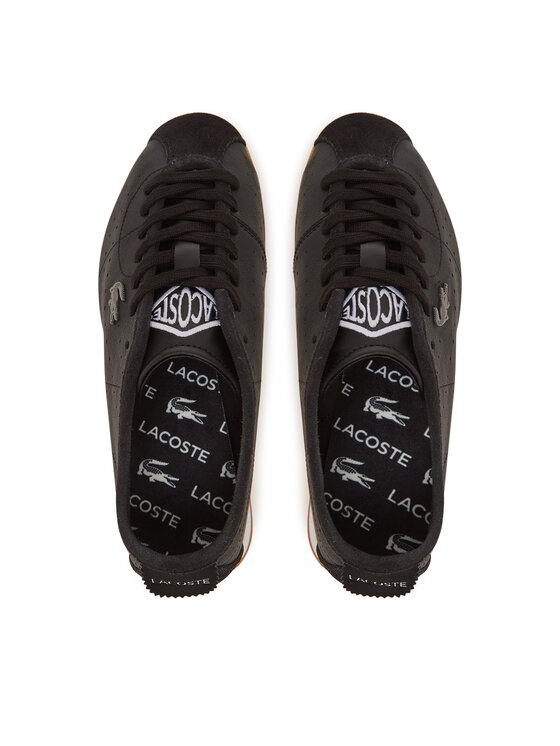 Lacoste Lacoste Snīkeri Club-Low Leather 7-49SFA0043 Melns
