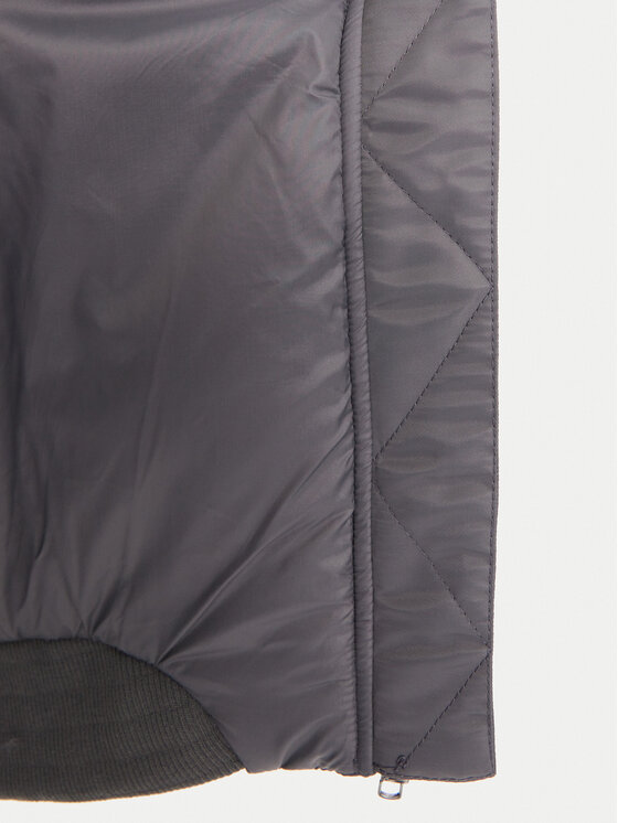 ONLY ONLY Μπόμπερ μπουφάν Mille 15322732 Γκρι Oversize