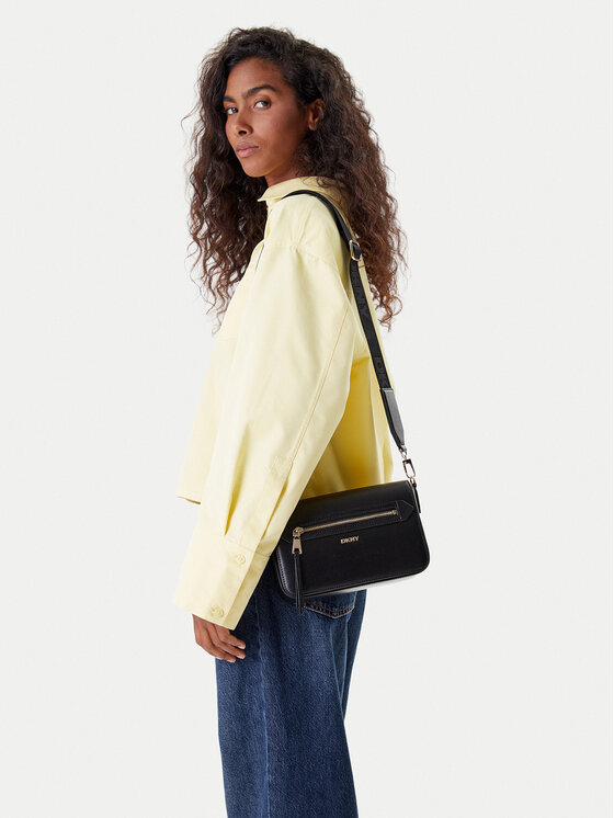 DKNY DKNY Rankinė Bryant Ave Md Flap C R42E3E21 Juoda