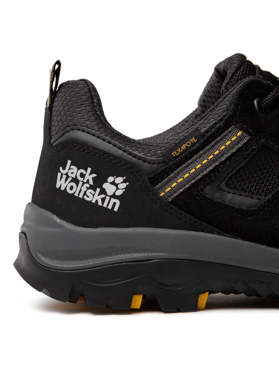 Jack Wolfskin Jack Wolfskin Трекінгові черевики Vojo 3 Texapore Low M 4042441 Чорний