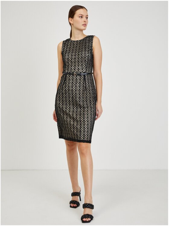 Orsay Orsay Sukienka 490447-660000__42 Czarny Regular Fit