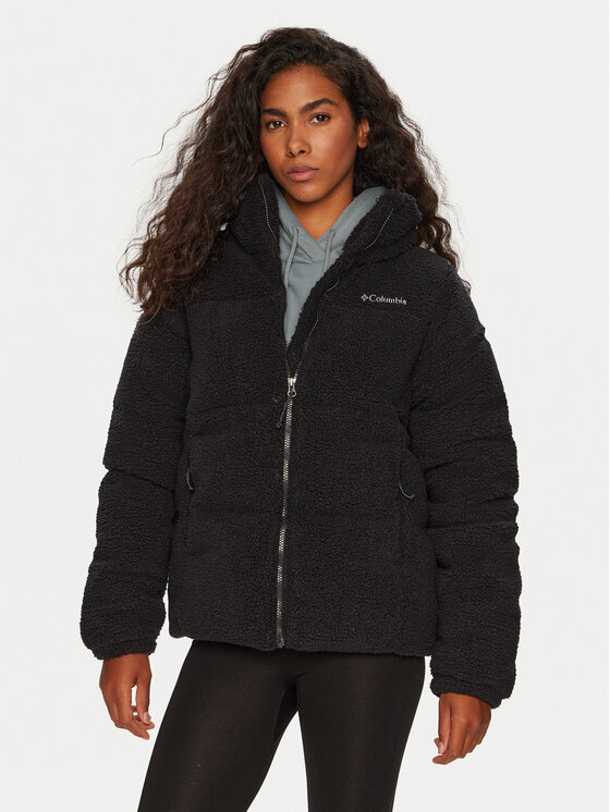 Columbia Giubbotto invernale Puffect Sherpa 2089231 Nero Regular Fit, taglia : L