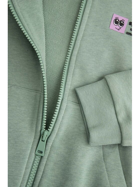 Coccodrillo Coccodrillo Mikina ZC6132201SBK-011 Zelená Regular Fit