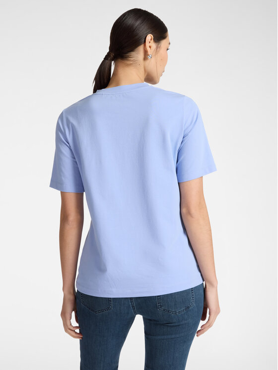 Elena Mirò Elena Mirò T-Shirt G341Z000551N0F4 Turkusowy Regular Fit