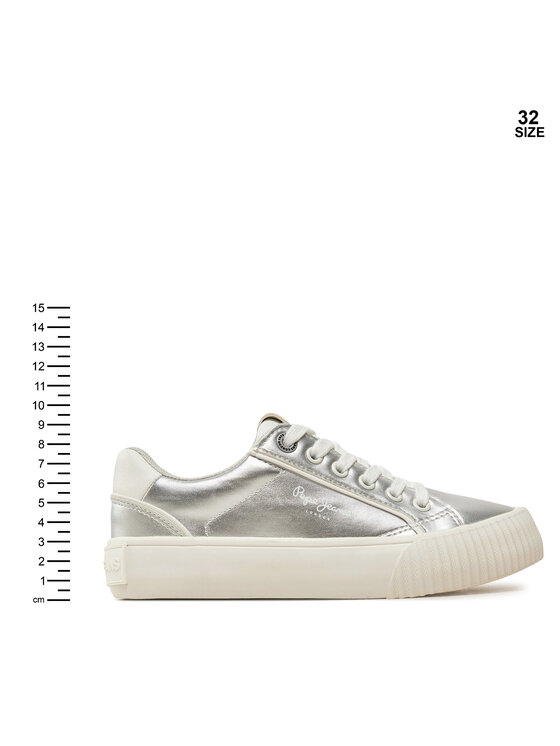 Pepe Jeans Pepe Jeans Tenisice PGS30611 Srebrna
