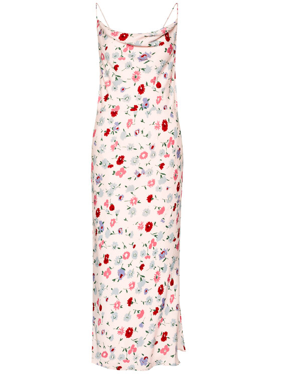 Samsøe Samsøe Samsøe Samsøe Φόρεμα καλοκαιρινό Apples Ml F21100108 Ροζ Slim Fit