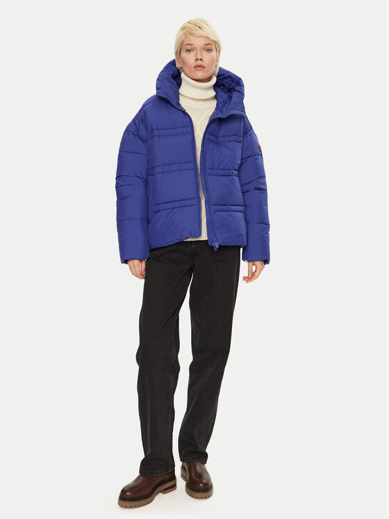 Save The Duck Save The Duck Télikabát D31904W RECY19 Kék Relaxed Fit