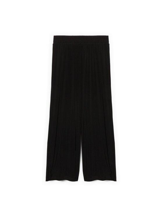 Fiorella Rubino Fiorella Rubino Spodnie materiałowe P823L002349N033 Czarny Flare Fit