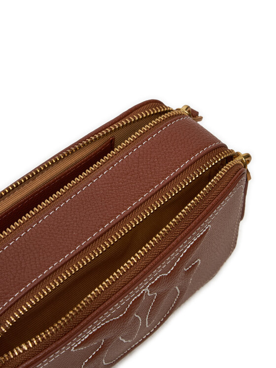 PINKO Pinko Torbica Pelle Bottalata 103799 Smeđa
