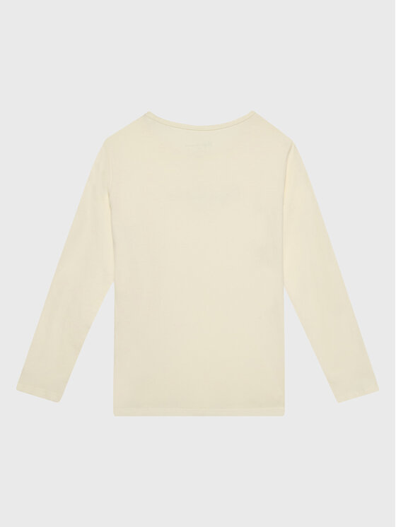 Pepe Jeans Pepe Jeans Блузка Hana Glitter PG501364 Écru Regular Fit