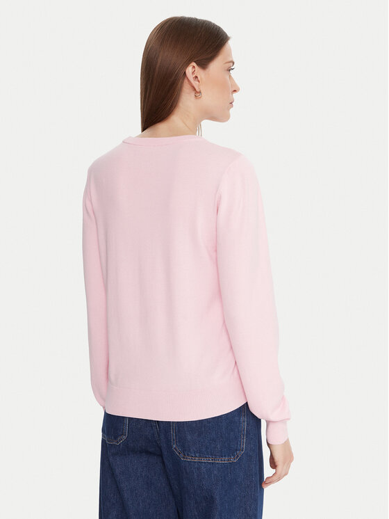 Liu Jo Liu Jo Pulover TF5248 MS63L Roza Regular Fit