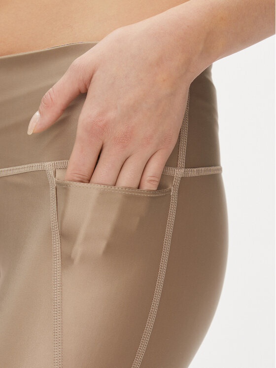 Reebok Reebok Leggings Lux IL4583 Bež Tight Fit
