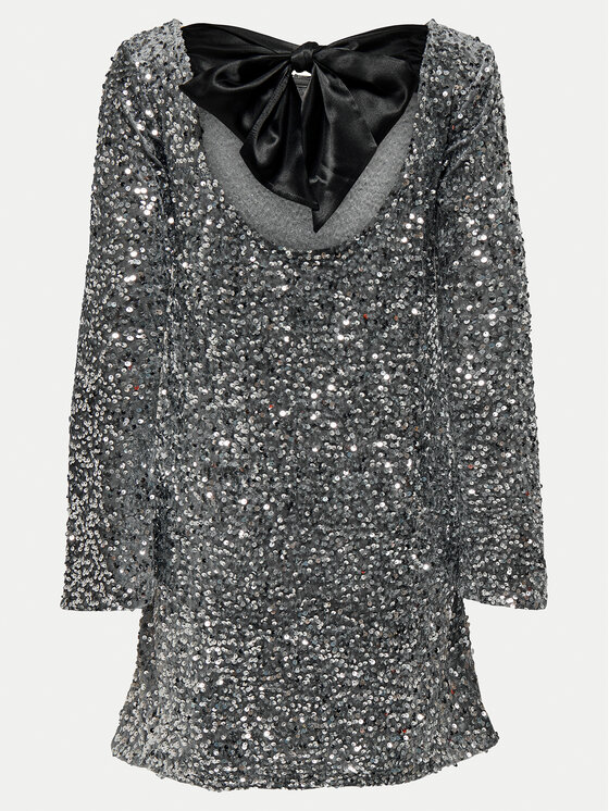 JDY JDY Коктейльна сукня Sara 15337656 Срібний Regular Fit