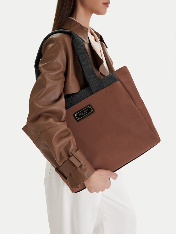Nine West Geantă CEO-Brielle-LA374-4705 Maro