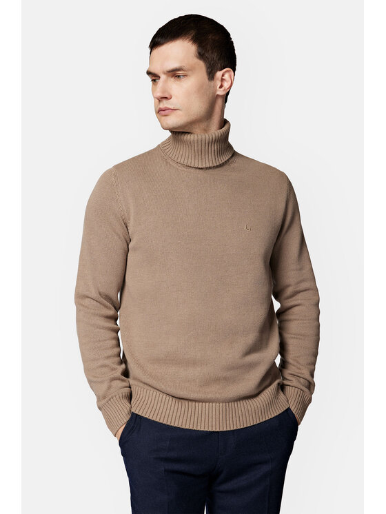 Lancerto Lancerto Golf Forrest SW073223000103 Beżowy Regular Fit