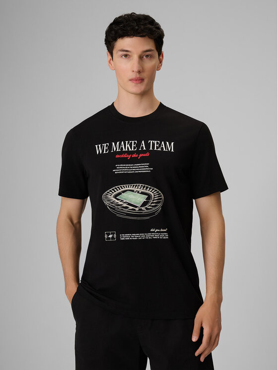 4F 4F T-Shirt PLAYER Czarny Regular Fit