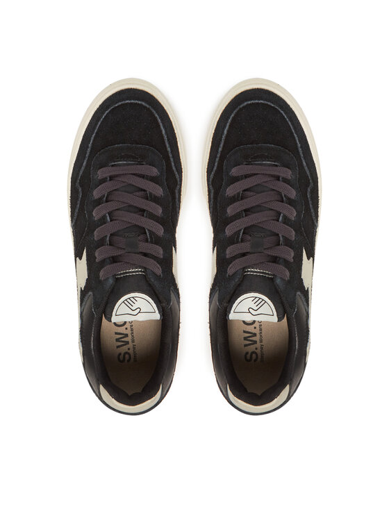 S.W.C Stepney Workers Club S.W.C Stepney Workers Club Sneakersy Pearl YA24010 Černá