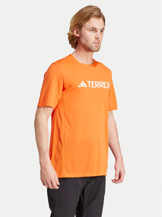 adidas adidas Koszulka techniczna Terrex Multi Endurance Tech IY9427 Pomarańczowy Regular Fit