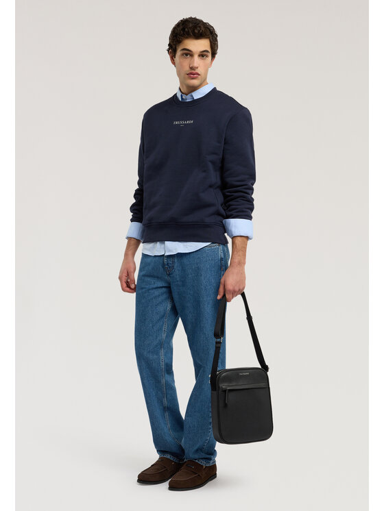 Trussardi Trussardi Sweter G8158000133N034 Niebieski jasny Regular Fit