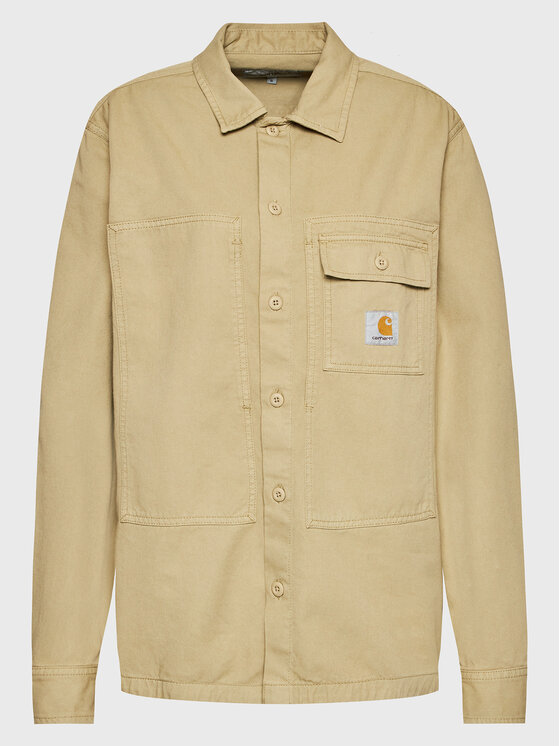 Carhartt WIP Carhartt WIP Marškiniai Unisex Charter I030765 Smėlio Regular Fit