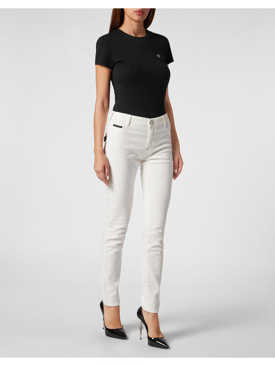PHILIPP PLEIN PHILIPP PLEIN Jeggings 3305 Bianco Jegging Fit