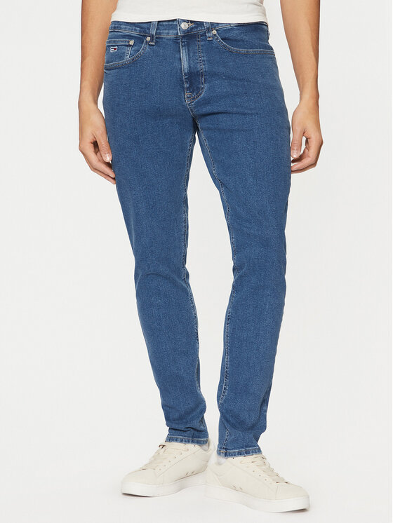 Tommy Jeans Tommy Jeans Blugi Austin DM0DM21134 Albastru Slim Fit