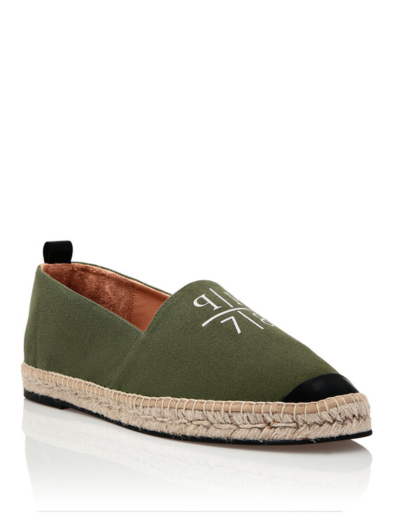 PHILIPP PLEIN PHILIPP PLEIN Espadryle 6239 Zielony