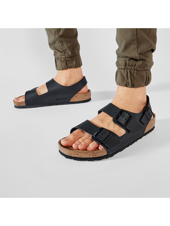 Birkenstock Birkenstock Sandali Milano 034791 Črna