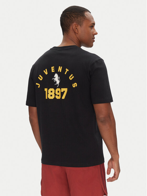 adidas adidas Póló Juventus VRCT JL6114 Fekete Regular Fit