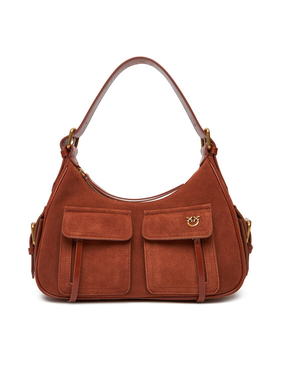 Geantă PINKO Cargo Bag Classic PE PLTT 102794 A29N Maro