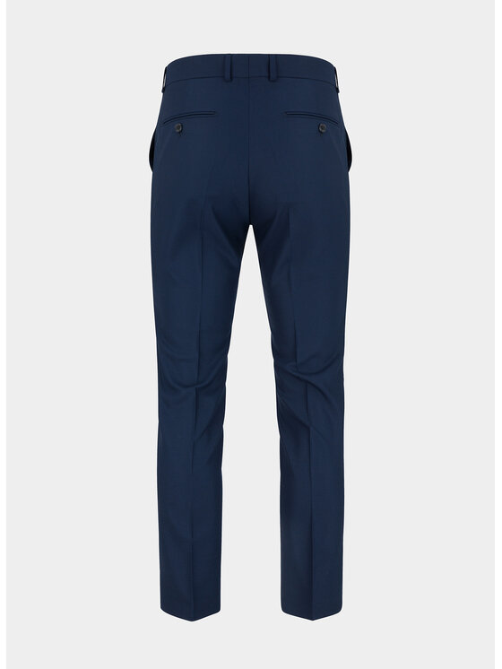 Pako Lorente Pako Lorente Spodnie garniturowe P21WF-6G-069 Granatowy Slim Fit