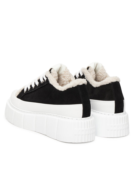Inuikii Inuikii Sneakers aus Stoff Matilda Curly 1001.001.0381 Schwarz