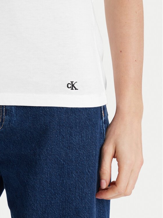 Calvin Klein Underwear Calvin Klein Underwear Souprava triček LV00QS7485 Bílá Regular Fit