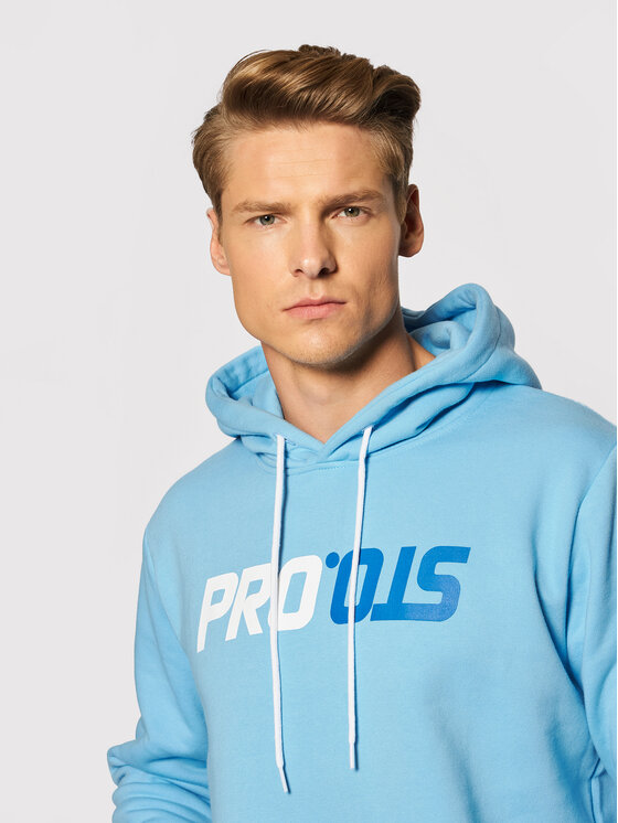 Felpa KLASYK Hoodie Ups 2024 Blu Regular Fit