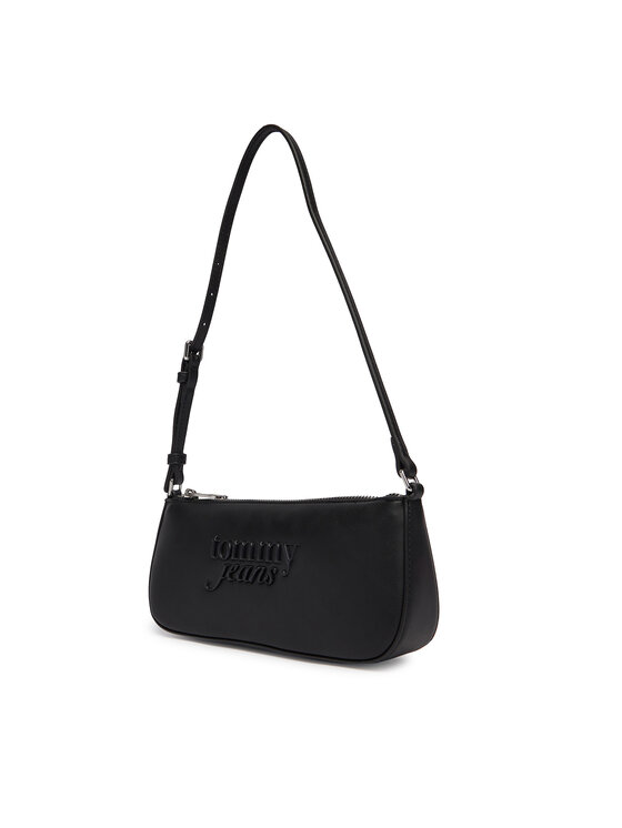 Tommy Jeans Tommy Jeans Handtasche Tjw Must Shoulder Bag AW0AW18449 Schwarz