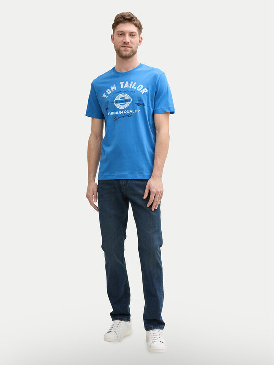 Tom Tailor Tom Tailor T-shirt 1037735 Plava Regular Fit