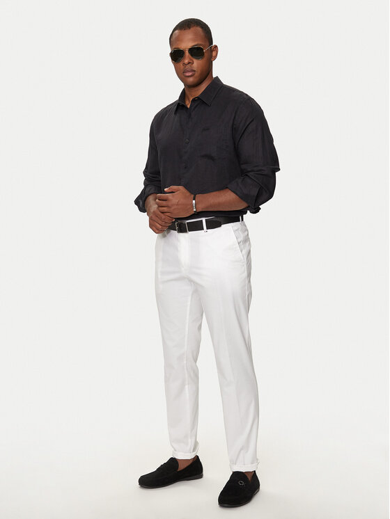 Guess Guess Πουκάμισο M2YH44 WERX0 Μαύρο Regular Fit