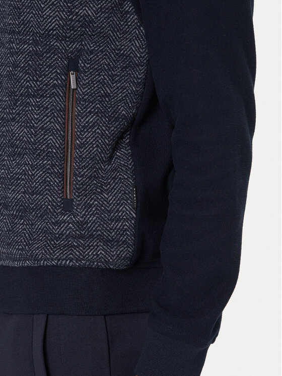 Bugatti Bugatti Übergangsjacke 8700-85054D Dunkelblau Regular Fit